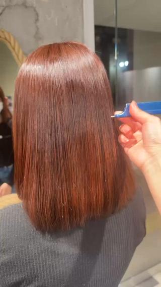 カラー 源内 花歩のヘアスタイル