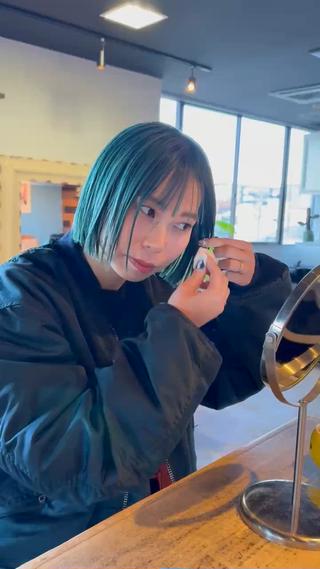 ショート カラー 足立 武巳（金山Ciel）のヘアスタイル