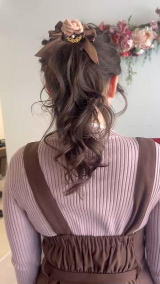 ヘアアレンジ 土田 愛友のヘアスタイル