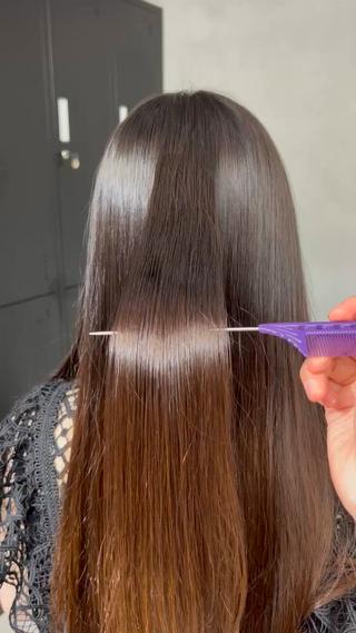 ダメージや湿気のパヤパヤ毛を押さえて天使の輪ができるうる艶髪質に変身 