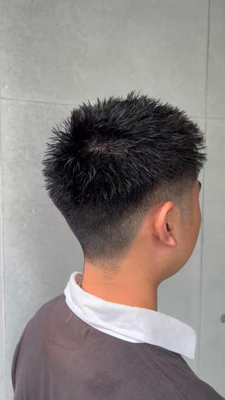 ショート パーマ メンズ 湘南のパーマ職人 🔥清水琉葵🔥のヘアスタイル