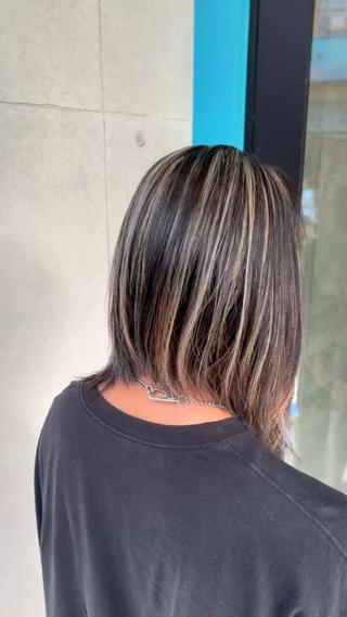 ミディアム カラー メンズ 湘南のパーマ職人 🔥清水琉葵🔥のヘアスタイル