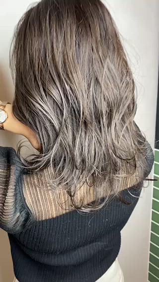 セミロング カラー BROCANTE✂︎ karasawa.nのヘアスタイル