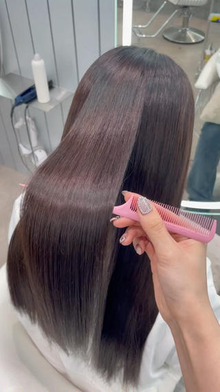 ロング 大宮🤍髪質改善 韓国ヘア🪽なるのヘアスタイル