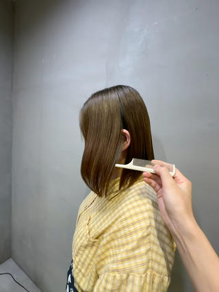 縮毛矯正やカラーをしている方におすすめのムコタトリートメントです！
トリートメントは月1がオススメです 