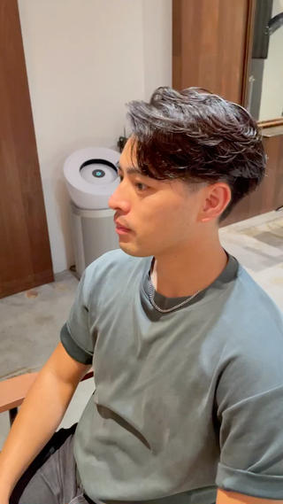 ショート パーマ メンズ LOKAHI所属・小池 祐｜髪質改善× 艶髪特化｜のヘアスタイル