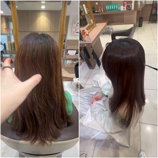 ロング 🥀縮毛矯正🥀 川﨑和希のヘアスタイル