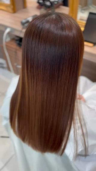 ロング 川﨑和希 🥀縮毛矯正🥀のヘアスタイル
