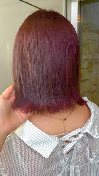 ショート カラー アンククロス池袋北口所属・韓国ヘア♡ブリーチ♡ エクステ♡YUKI♡のヘアスタイル