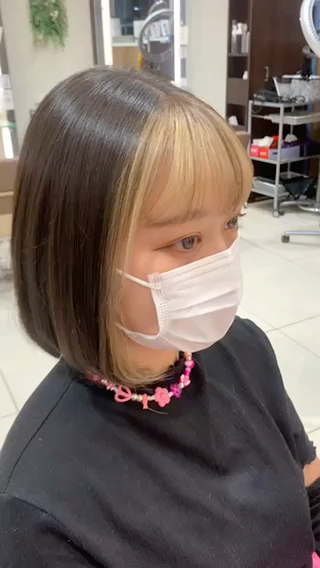 ミディアム カラー 🫧髪質改善・美髪 艶髪🫧ニタ シンゴのヘアスタイル