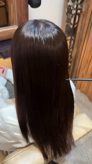 セミロング putri店長 和田鈴采のヘアスタイル