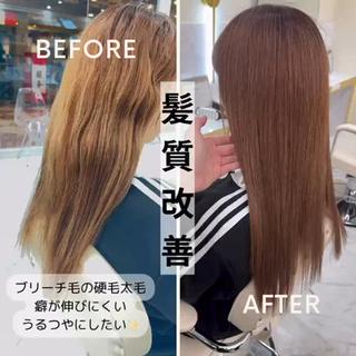 ロング シンタニナオト /梅田茶屋町のヘアスタイル