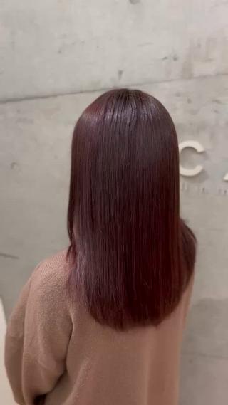 カラー 梅田 ダブルカラー 大畑 蒼空のヘアスタイル