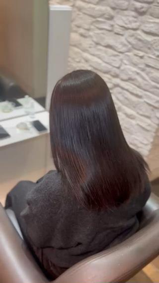 カラー 梅田 ダブルカラー 大畑 蒼空のヘアスタイル