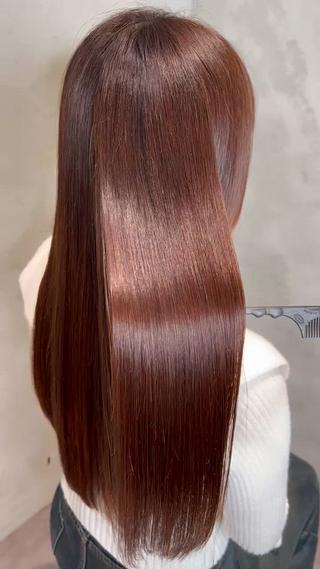 ロング カラー パーマ 髪質改善 jewel box~私のトリートメント~東梅田店所属・💎髪質改善専門 jewel boxのヘアスタイル