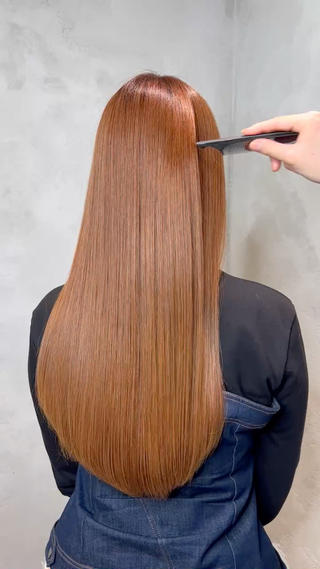 ロング カラー 髪質改善 jewel box~私のトリートメント~東梅田店所属・💎髪質改善専門 jewel boxのヘアスタイル