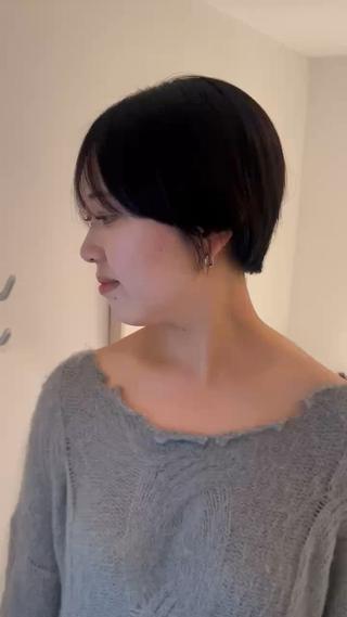 ショート カラー VISION   aoyama所属・かがやしづ ✂️ショートカットのヘアスタイル