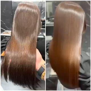 ロング 大西 魁知のヘアスタイル