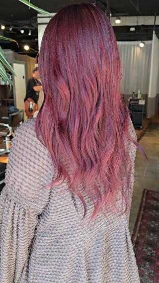 ロング カラー SAVA keyaki所属・当日🆗 ハヤシ マユ ✂のヘアスタイル