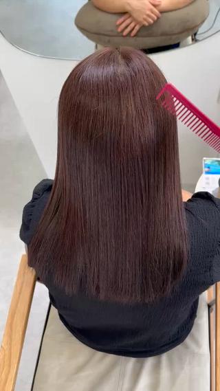 ロング カラー mine 水素髪質改善サロン所属・杉浦里奈 / 水素髪質改善特化のヘアスタイル