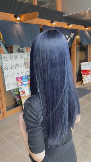 ロング 河上 雅俊のヘアスタイル