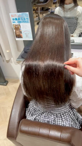 ロング まとまるツヤ髪カット ┆Naruのヘアスタイル