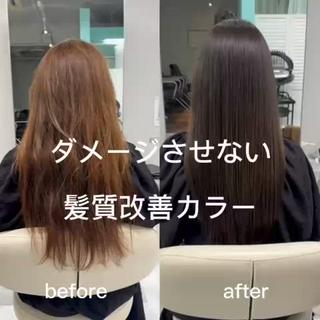 ロング 髪質改善&似合わせ 池本　有宏のヘアスタイル
