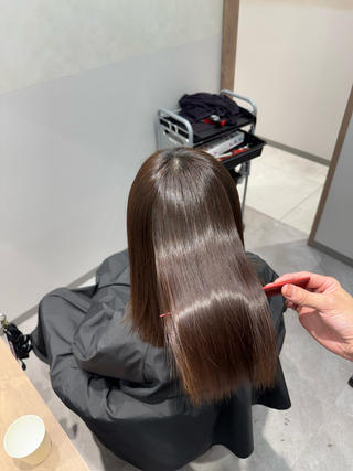 ミディアム SALOWIN 栄３丁目店所属・福田 修平💎 髪質改善/美髪矯正のヘアスタイル