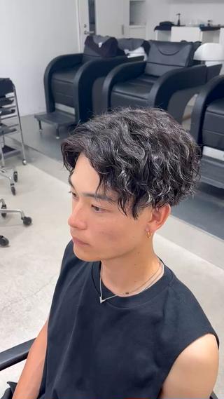 パーマ メンズ fifth 名駅所属・深谷 侑亮のヘアスタイル