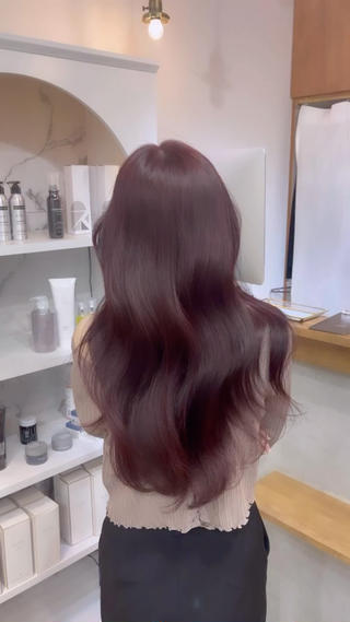 ロング カラー ブリーチ୨୧大阪梅田 タカシマリナ♡のヘアスタイル