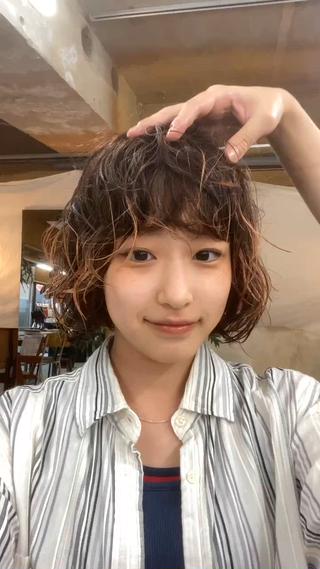 ショート パーマ GATTACA所属・KEI gattacaのヘアスタイル
