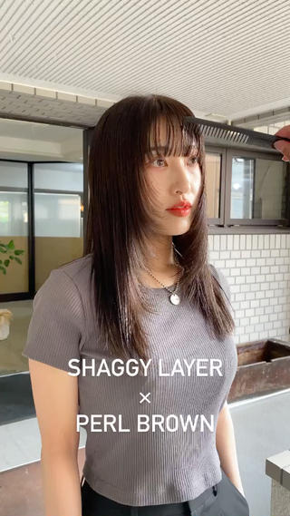 セミロング カラー GATTACA所属・KEI gattacaのヘアスタイル