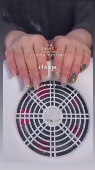 ネイル 甲府市徳行 🧸prunelleのネイルデザイン