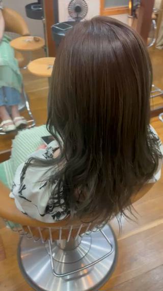 カラー SEAQUENCE外苑前所属・艶髪カラー♡ せいらのヘアスタイル