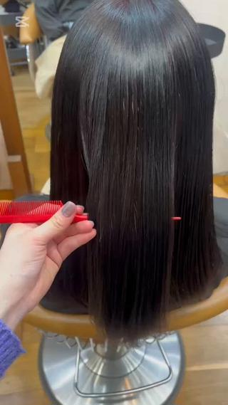 ツヤプラストリートメントでこのツヤツヤ髪に！ 