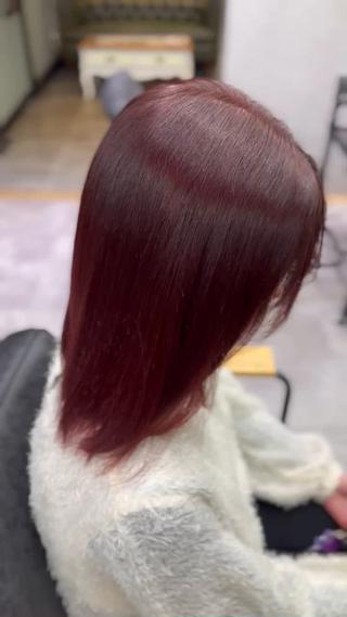 ミディアム カラー RAF TOKYO 2nd所属・美髪矯正/髪質改善/ ヒロムのヘアスタイル