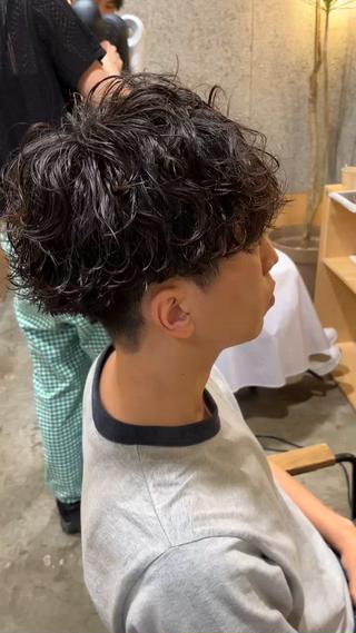 パーマ メンズ 💇‍♂️キョウヤ パーマ特化💇‍♂️のヘアスタイル