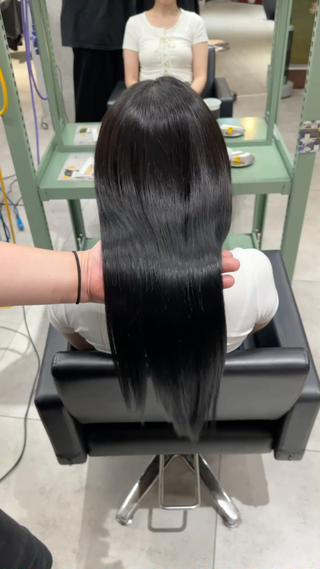 ロング カラー 色落ちまで2度綺麗な ハイトーン⭐️ヨシキのヘアスタイル