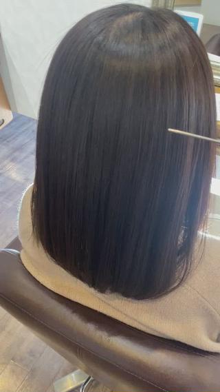 セミロング パーマ 美容室Limb所属・髪質改善/縮毛/小林 水葵のヘアスタイル