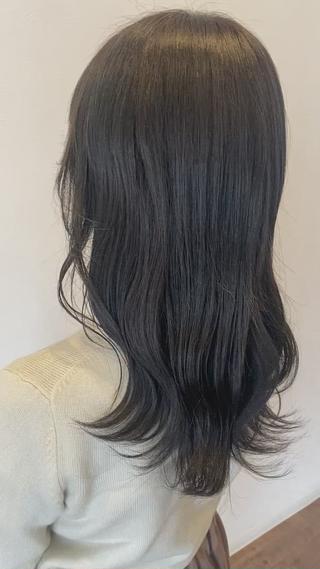 セミロング カラー 美容室Limb所属・髪質改善/縮毛/小林 水葵のヘアスタイル