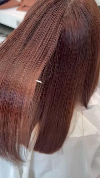 ロング 韓国風レイヤーカット ✨平野志織のヘアスタイル