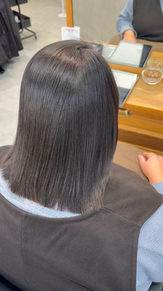 ミディアム パーマ ✨横須賀髪質改善✨️ 加藤 百音のヘアスタイル