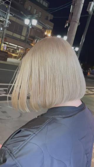 #カラー
#ミルクティーカラー
#ケアブリーチ 