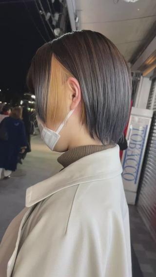 #ショート
#インナーカラー 