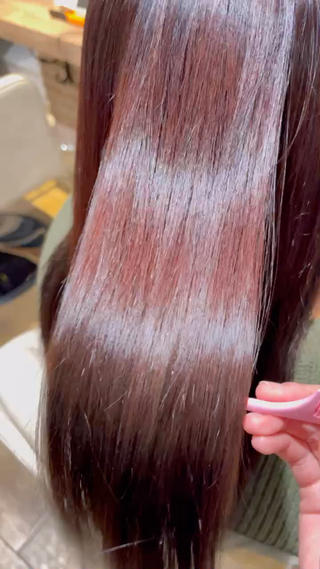 ロング カラー ACRO 梅田所属・年越し前‼️モデル様 募集中🙌🏻うちまのヘアスタイル