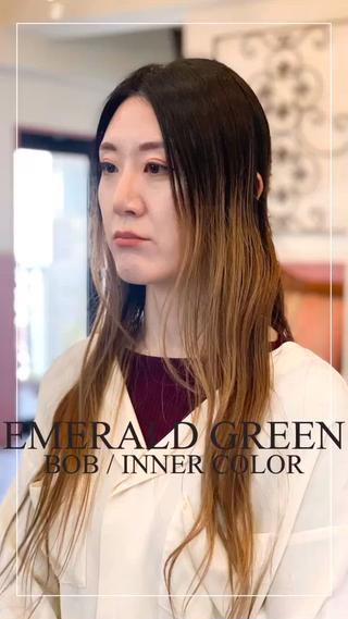 ロング カラー パーマ ヘアアレンジ メンズ 表参道Lise おおいしおりのヘアスタイル