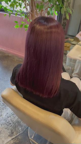 ミディアム カラー パーマ ヘアアレンジ メンズ 表参道Lise おおいしおりのヘアスタイル