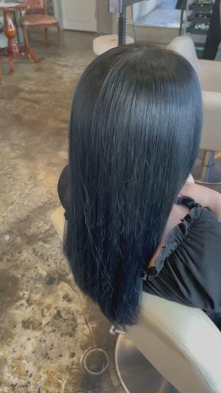 セミロング カラー パーマ ヘアアレンジ メンズ 表参道Lise おおいしおりのヘアスタイル