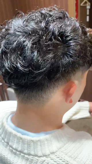 クセを活かしたメンズカット