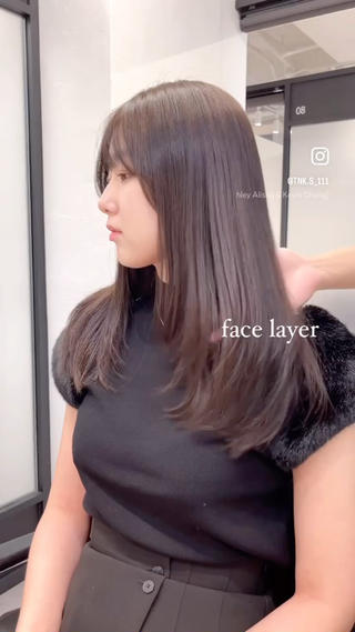 ロング カラー ヘアアレンジ DX SHARE SALON 原宿店所属・レイヤーカット/ 田中 しょうのヘアスタイル